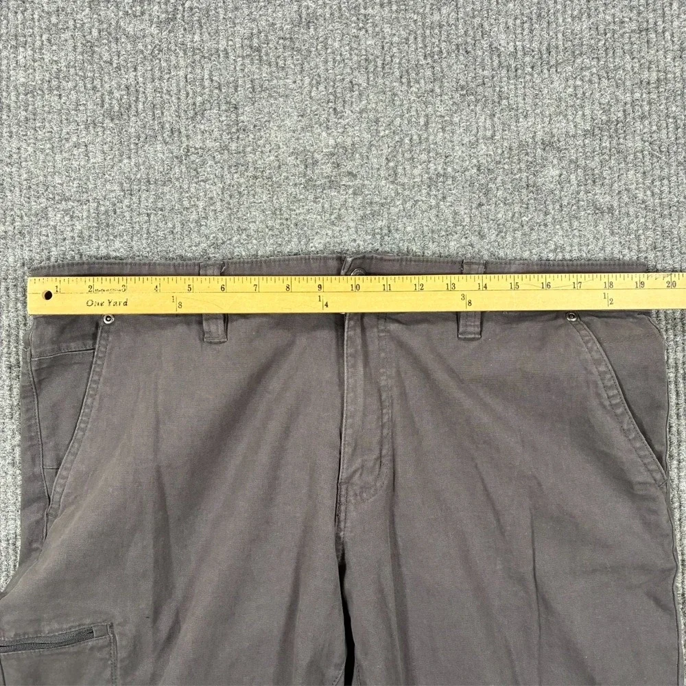 Weatherproof Vintage Mens Pants Size 38x30 Gray Stretch Casual Outdoor Travel